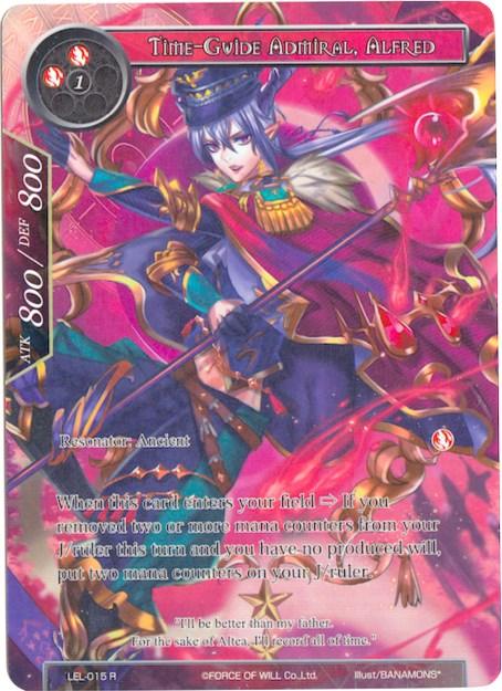 Time-Guide Admiral, Alfred (Full Art) (LEL-015) [Legacy Lost] - POKÉ JEUX