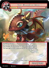Tiny Dragon of Ma'at (GRL-023) [Game of Gods: Reloaded] - POKÉ JEUX