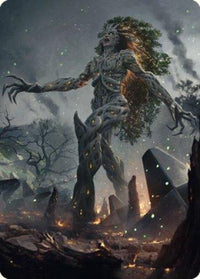 Titania, Gaea Incarnate Art Card [The Brothers' War Art Series] - POKÉ JEUX