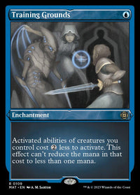 Training Grounds (Foil Etched) [March of the Machine: The Aftermath] - POKÉ JEUX