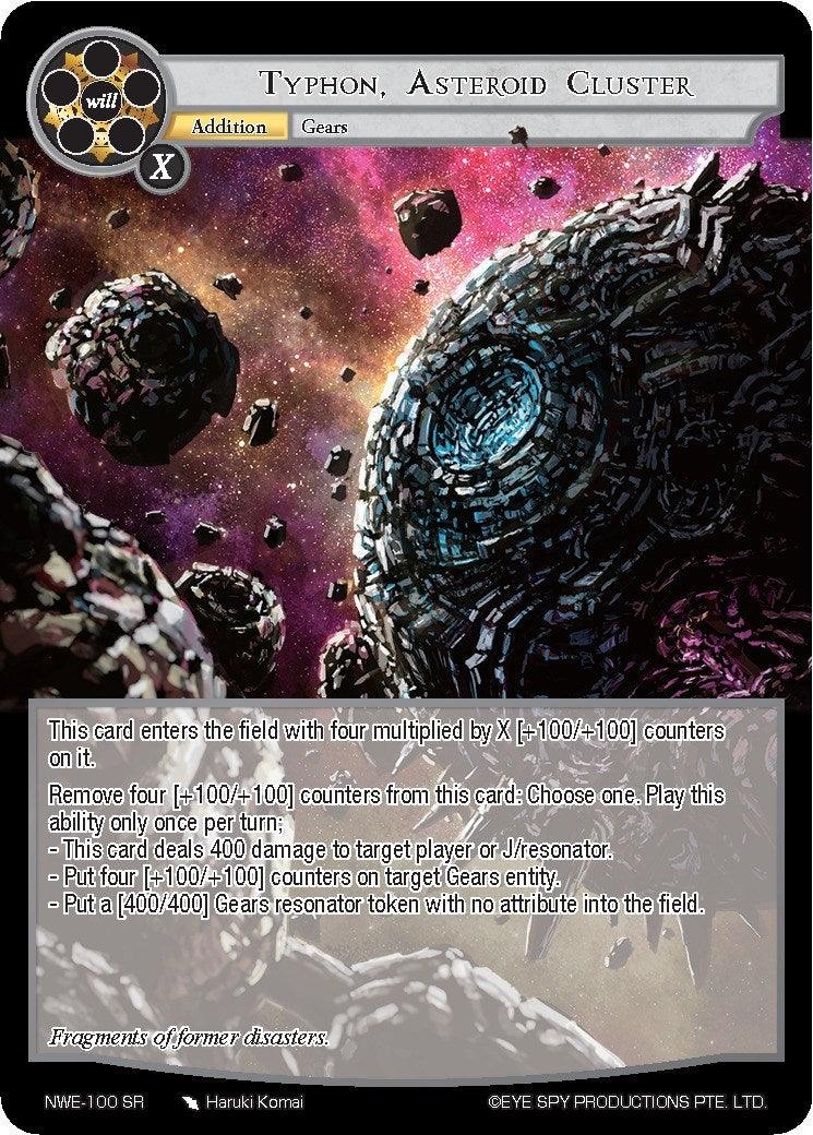 Typhon, Asteroid Cluster (NWE-100 SR) [A New World Emerges] - POKÉ JEUX