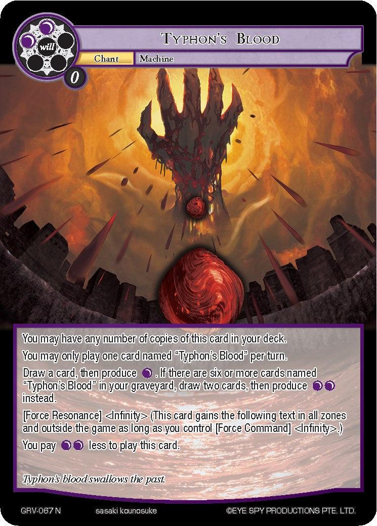 Typhon's Blood (GRV-067) [Game of Gods: Revolution] - POKÉ JEUX
