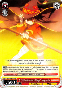"Ultimate Attack Magic" Megumin (KS/W49-TE07 TD) [KonoSuba] - POKÉ JEUX