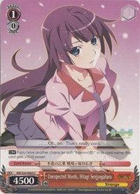 Unexpected Words, Hitagi Senjyogahara (NM/S24-E063) [NISEMONOGATARI] - POKÉ JEUX