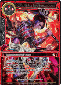 Ushuah, the Flame Samurai Swordman (Stranger) (Full Art) (AO3-026) [Alice Origin III] - POKÉ JEUX