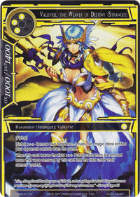 Valkyrie, the Weaver of Destiny (Stranger) (Full Art) (PofA-013) [Alice Origin IV: Prologue of Attoractia] - POKÉ JEUX