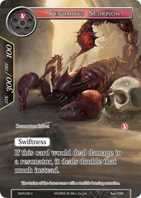 Venomous Scorpion (Full Art) (NDR-039) [New Dawn Rises] - POKÉ JEUX