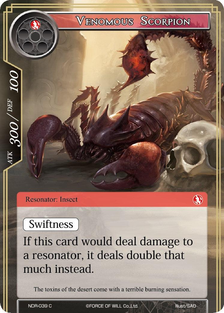 Venomous Scorpion (NDR-039) [New Dawn Rises] - POKÉ JEUX