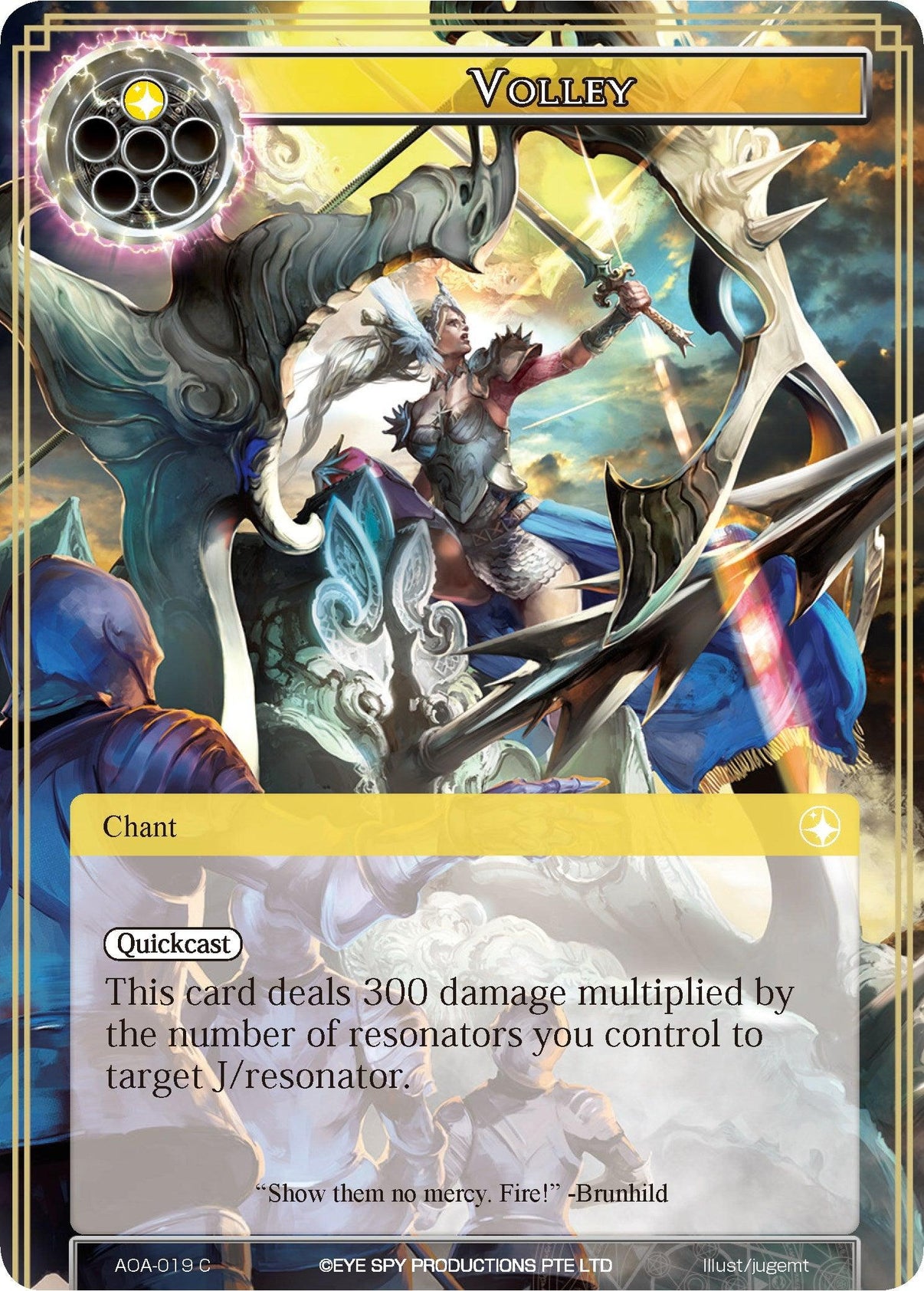 Volley (AOA-019) [Awakening of the Ancients] - POKÉ JEUX