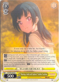 "Wearing a Smile with Sadness" Yoshiko Tsushima (LSS/W45-E019 C) [Love Live! Sunshine!!] - POKÉ JEUX