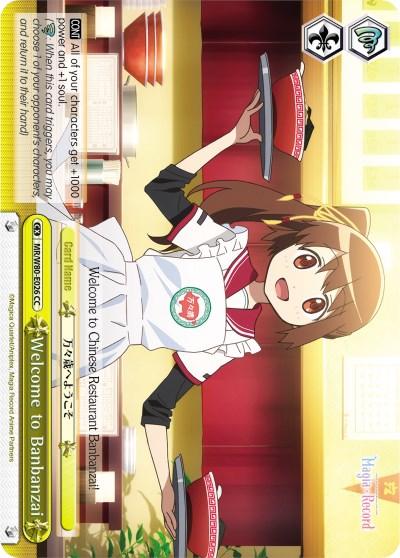Welcome to Banbanzai (MR/W80-E026 CC) [Magia Record: Puella Magi Madoka Magica [Side Story] (Anime)] - POKÉ JEUX