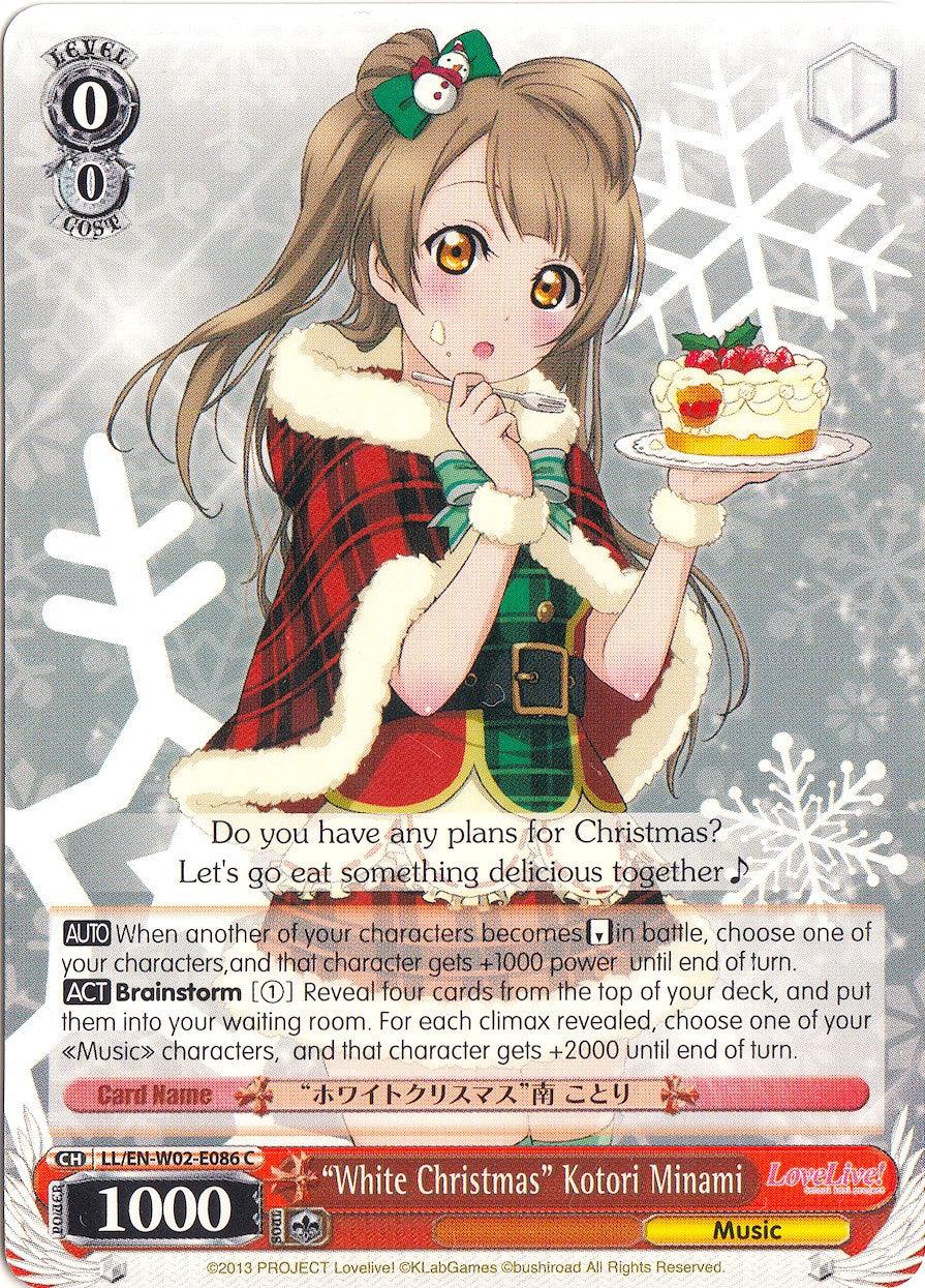 "White Christmas" Kotori Minami (LL/EN-W02-E086 C) [Love Live! DX Vol.2] - POKÉ JEUX