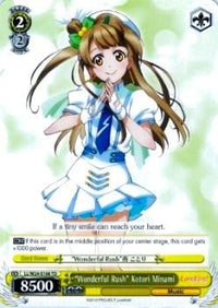 "Wonderful Rush" Kotori Minami (LL/W24-E108 TD) [Love Live!] - POKÉ JEUX