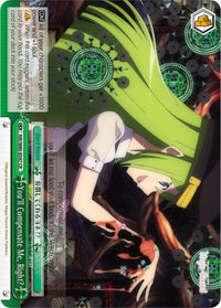You'll Compensate Me, Right? (MR/W80-E047 CR) [Magia Record: Puella Magi Madoka Magica [Side Story] (Anime)] - POKÉ JEUX