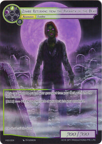 Zombie Returning from the Paramita of the Dead (Full Art) (HSD-024) [Starter Deck: Hero Cluster] - POKÉ JEUX